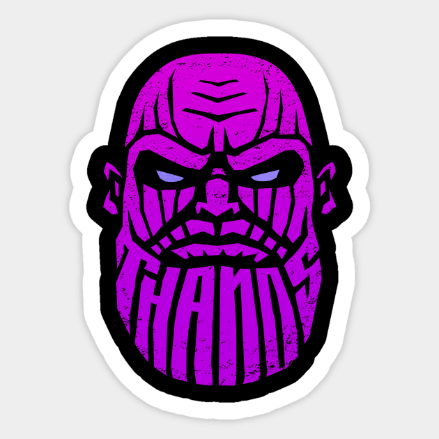 THANOS Sticker by M4T 